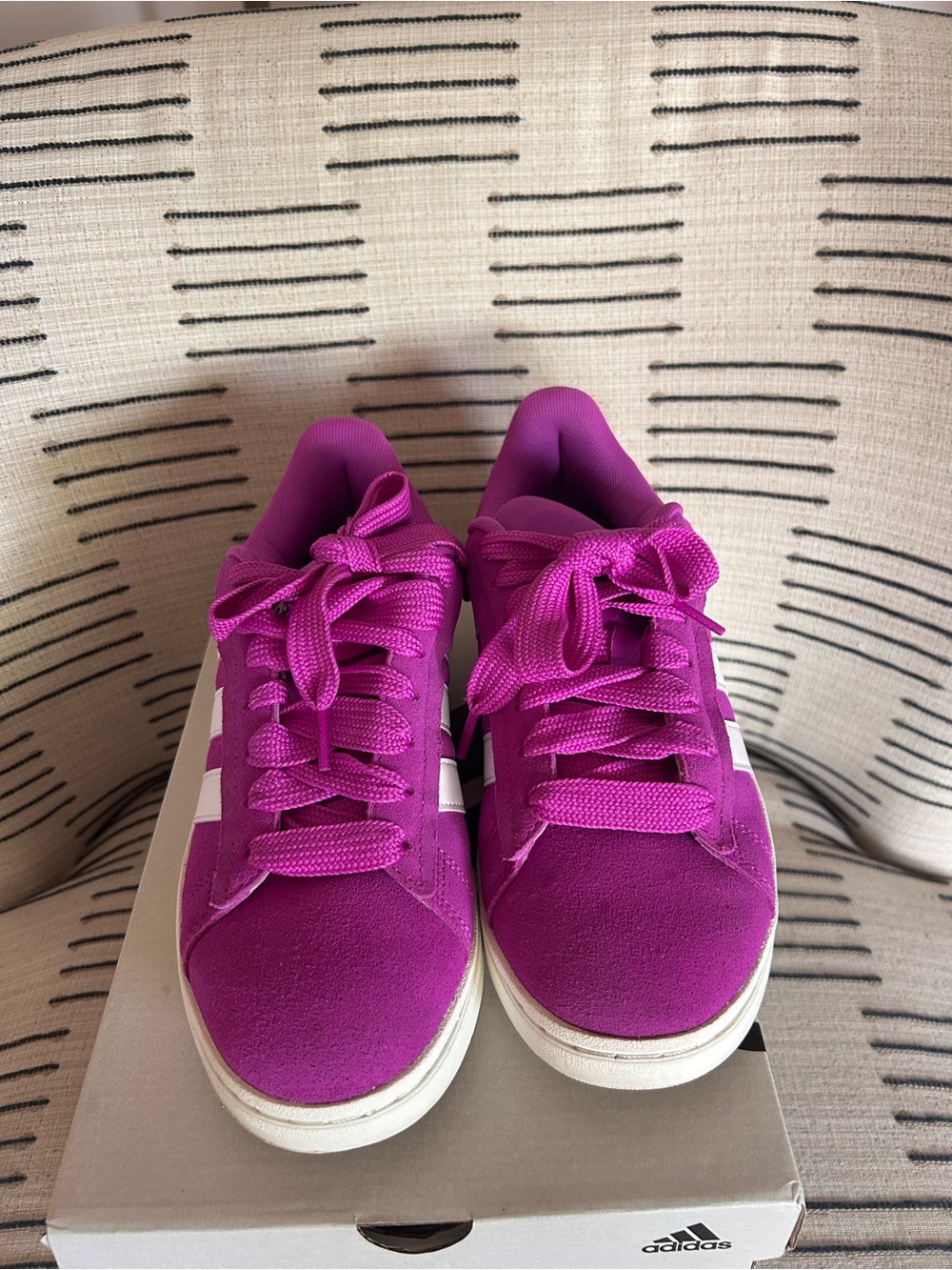 Adidas Magenta Women's Casual Sneakers